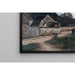 Riproduzione del dipinto Rue de village à Marlotte - Alfred Sisley