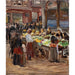 Riproduzione del dipinto Rue juive à Amsterdam - Max Liebermann