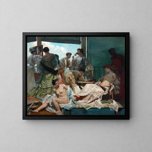 L'estate - Rupert Bunny — quadro incorniciato alla parete