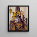 Nature morte ai fiori - Russell Cheney — quadro incorniciato alla parete