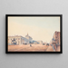 Vista di San Pietroburgo - Scuola russa — quadro incorniciato alla parete