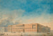 Vista del palazzo Lobanov-Rostovsky a San Pietroburgo - Scuola russa — vista dell’opera