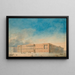 Vista del palazzo Lobanov-Rostovsky a San Pietroburgo - Scuola russa — quadro incorniciato alla parete
