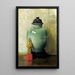 Pot cinese verde - Ruth Payne Burgess — quadro incorniciato alla parete