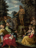 La predicazione di san Giovanni Battista - Rutilio Manetti — vista dell’opera