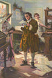 Benjamin Franklin stampatore Filadelfia - S.M. Arthurs — vista dell’opera