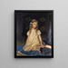 Monica la figlia dell'artista - Sabine Lepsius — quadro incorniciato alla parete