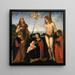 Sacra Conversazione - Kenyon Cox — quadro incorniciato alla parete