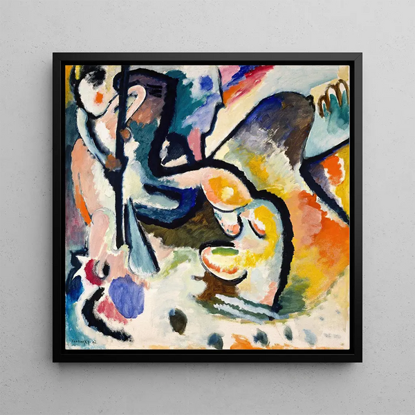 Saint Georges III - Wassily Kandinsky