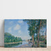 Riproduzione del dipinto Saint-Mammès, June Sunshine - Alfred Sisley