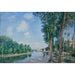 Riproduzione del dipinto Saint-Mammès, June Sunshine - Alfred Sisley