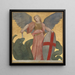 San Michele che sconfigge il drago - Jules Elie Delaunay — quadro incorniciato alla parete