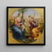 Santa Famiglia - Anton Psenner — quadro incorniciato alla parete