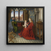 Santa Famiglia - Scuola olandese — quadro incorniciato alla parete