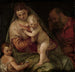 Santa Famiglia con il Giovane San Giovanni - Atelier di Paolo Veronese — vista dell’opera