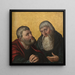 Santi Antonio e Paolo - Anonimo — quadro incorniciato alla parete