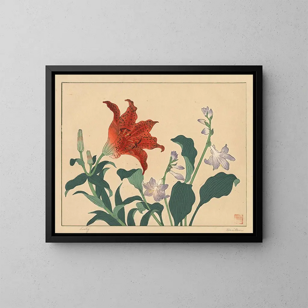 Lys - Sakai Hōitsu — quadro incorniciato alla parete