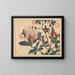 Magnolia - Sakai Hōitsu — quadro incorniciato alla parete