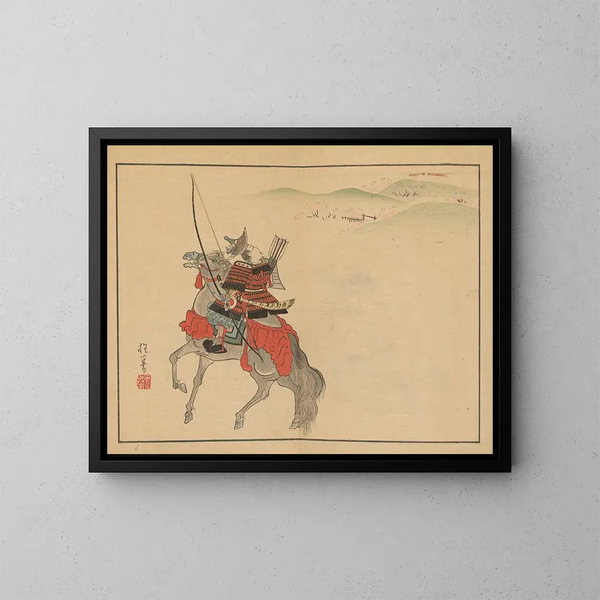 Sakai Hoitsu gajo Pl03 - Sakai Hōitsu — quadro incorniciato alla parete