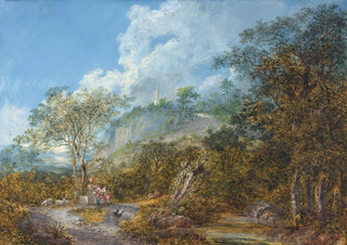 Salomon Gessner - Arcadian Landscape with an Obelisk.webp