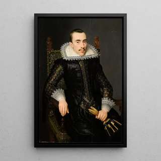 Salomon Mesdach - Portrait of a Man possibly Walterus Fourmenois 15961653.webp
