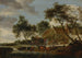 L'abreuvoir - Salomon van Ruysdael — vista dell’opera