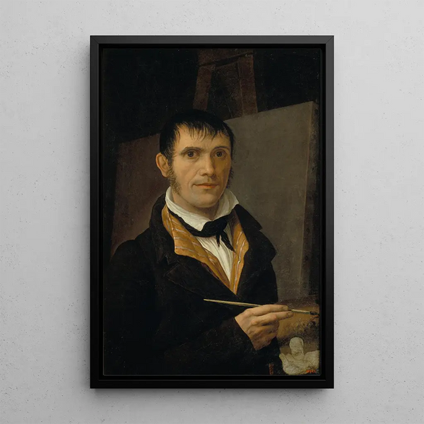 Autoportrait - Salvador Mayol — quadro incorniciato alla parete
