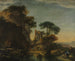 Rovine in un paesaggio roccioso - Salvator Rosa — vista dell’opera