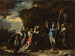 Scena della storia greca: il figlio muto del re Creso impedisce ai Persiani di uccidere suo padre - Salvator Rosa — vista dell’opera