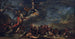 La fondazione di Tebe - Salvator Rosa — vista dell’opera