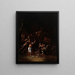 Le sabbat des sorcières - Salvator Rosa — quadro incorniciato alla parete