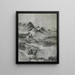 Paesaggio - Sami — quadro incorniciato alla parete