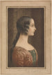 Ritratto di profilo di una giovane ragazza del Rinascimento - Samuel Arlent Edwards | Reproduction — vista dell’opera