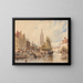 Chiesa di Notre-Dame di Bruges - Samuel Austin — quadro incorniciato alla parete
