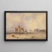 La Plage à Ostende - Samuel Austin — quadro incorniciato alla parete