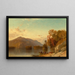 Paesaggio autunnale - Samuel Colman — quadro incorniciato alla parete