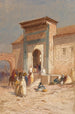 Entrée de Sion Halomi - Samuel Colman — vista dell’opera