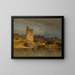 Vecchia torre ad Avignone - Samuel Colman — quadro incorniciato alla parete