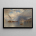 Storm King sul Hudson - Samuel Colman — quadro incorniciato alla parete