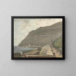 Un fort côtier - Samuel Davis — quadro incorniciato alla parete