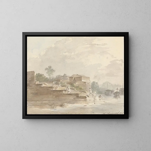 À Chinsurah - Samuel Davis — quadro incorniciato alla parete