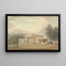 Chiesa classica Ayot St Lawrence Hertfordshire - Samuel Davis — quadro incorniciato alla parete