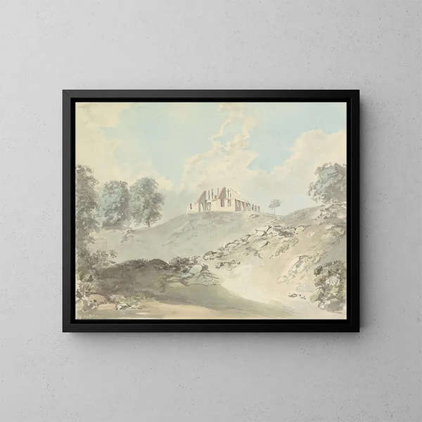 Colgong vicino a Bhagalpur - Samuel Davis — quadro incorniciato alla parete