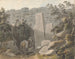 Autoctono e cavaliere vicino a una rovina - Samuel Davis — vista dell’opera