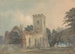 Vecchia chiesa di St Lawrence Ayot St Lawrence Hertfordshire - Samuel Davis — vista dell’opera