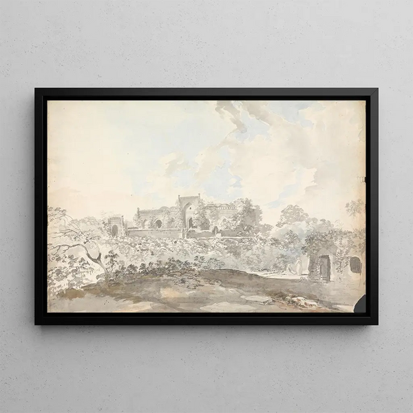 Samuel Davis - Old Mosque at Rajemahl Rajmahal.webp