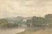 Scène di un fiume con una casa di campagna non identificata - Samuel Davis — vista dell’opera