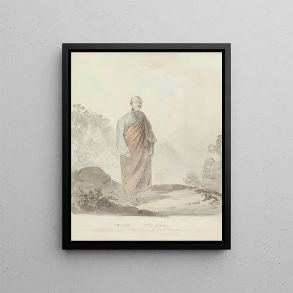 Tasee Punchou Tashi Phuntso - Samuel Davis — quadro incorniciato alla parete