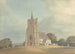 L'Église dans le parc di Knebworth - Samuel Davis — vista dell’opera