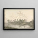 Vista di un forte - Samuel Davis — quadro incorniciato alla parete